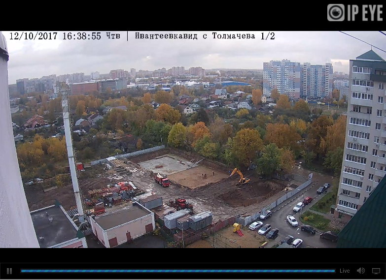 Трансляция камера Толмачева стройка